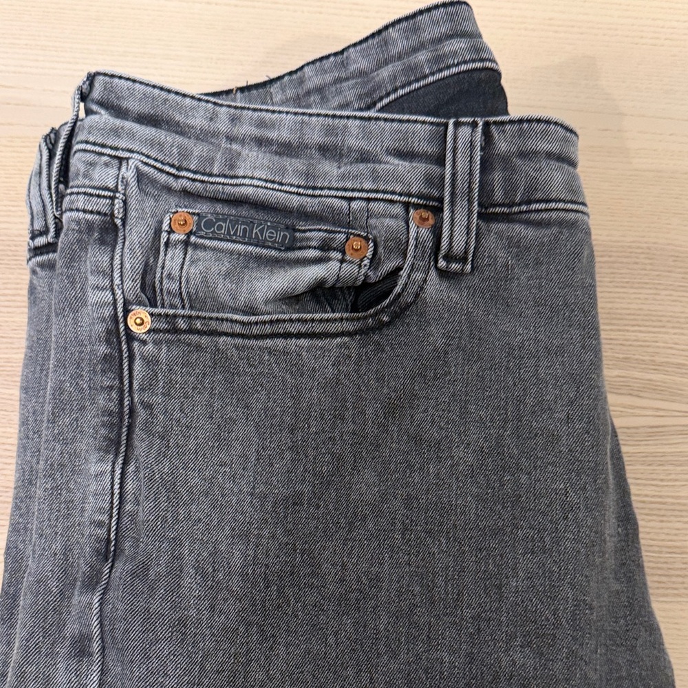 Calvin Klein Charcoal Denim Pants